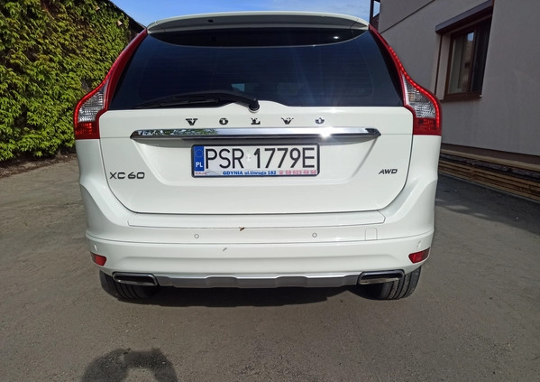 Volvo XC 60 cena 70900 przebieg: 210000, rok produkcji 2014 z Byczyna małe 46